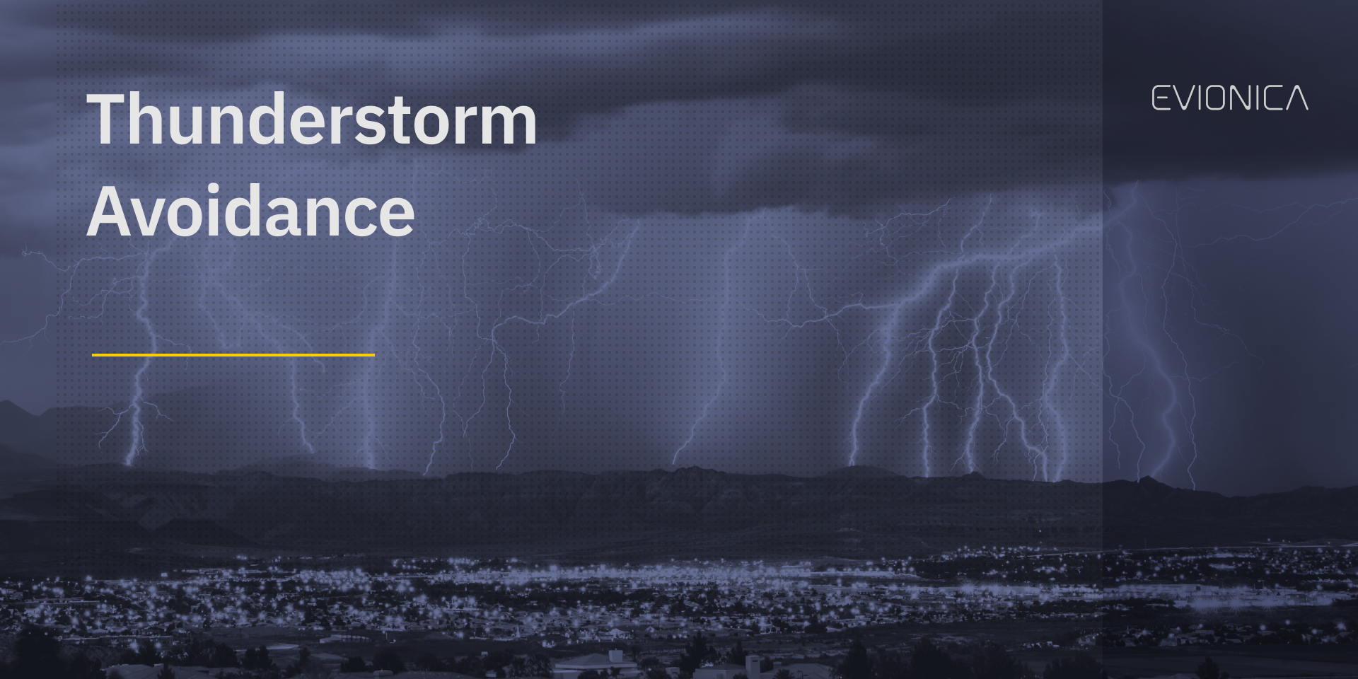 Evionica — Thunderstorm Avoidance E-Learning